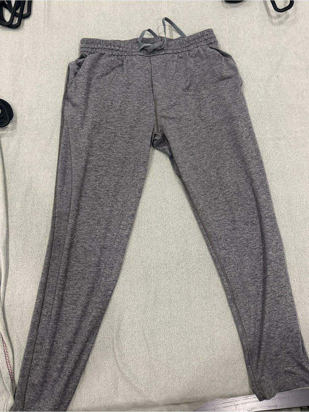 Lululemon soft jersey sweatpants grey large